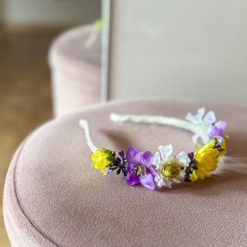 Sweet Flowers - serre-tête individuel à fleurs - demande de la cliente Sherin Sweet Flowers - serre-tête individuel à fleurs - demande de la cliente Sherin