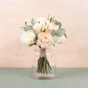 Rosy perfection - reproduction du bouquet de mariée de Leonie