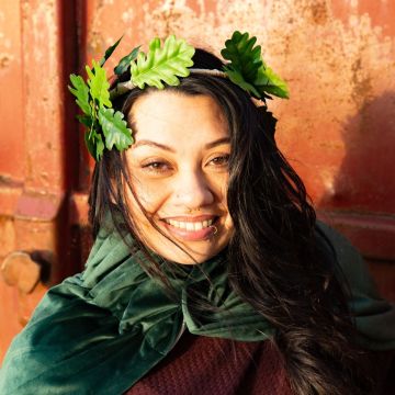 Couronne de victoire en feuilles de chêne - la gagnante des cœurs Couronne de victoire en feuilles de chêne - la gagnante des cœurs