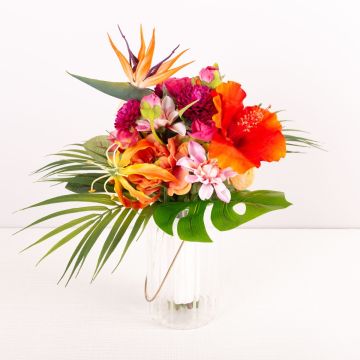 Bouquet de mariée pour le mariage de rêve à Hawaii - demande de la cliente Stéphanie