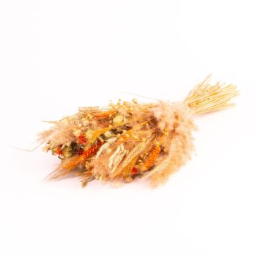 Bouquet de fleurs séchées CARMENTA, orange-naturel, 50cm, Ø20cm Bouquet de fleurs séchées CARMENTA, orange-naturel, 50cm, Ø20cm