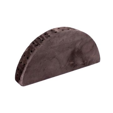 Support en bois MIKKEL pour des fleurs séchées, 40 trous, noir, 25x4x11cm Support en bois MIKKEL pour des fleurs séchées, 40 trous, noir, 25x4x11cm