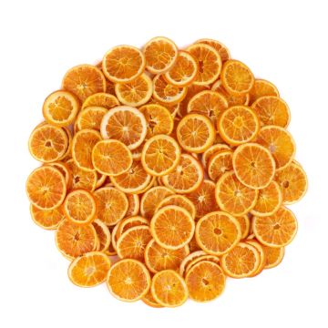 Tranches d'orange séchées ELLIDA, orange, Ø4-6cm, 250g Tranches d'orange séchées ELLIDA, orange, Ø4-6cm, 250g