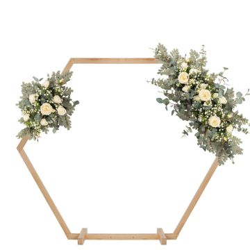 Magie du mariage - Arche de mariage pour des compositions florales - demande de la cliente Geraldine