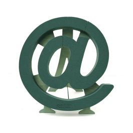 FLOWERBOX Oasis Mousse à emboîter Bioline Lettre P 37 cm