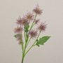 Branche artificielle Chardon boule GESKENDA, lilas, 60cm