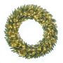 Couronne de sapin artificiel AMARILLO, vert, LEDs, Ø60cm