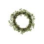 Couronne de gaultheria décorative CALLAN, vert, Ø35cm