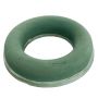 OASIS® Mousse florale humide en forme d'anneau , fond en mousse rigide ECObase, vert, 8cm, Ø35cm