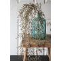Suspension cactus corail artificiel TJORVEN, sur piquet, paillettes, or, 95cm