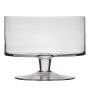 Coupe avec pied CORIE EARTH, verre, transparent, 18cm, Ø24cm