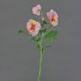 Branche décorative Pensée SIANIE, rose-fuchsia-jaune, 35cm, Ø4-6cm