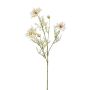 Branche décorative de nigelle JENNIE, crème-rose, 70cm