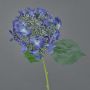 Fleur artificielle Hortensia CALESA, bleu foncé, 50cm