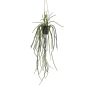 Panier suspendu avec rhipsalis artificiel JEXIA, pot décoratif, vert, 85cm