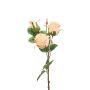 Branche de fleurs artificielles Rose FREYDE, rose clair, 45cm