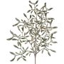 Branche artificielle Gui PLAVIR avec des baies, or-vert, 55cm