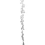 Guirlande artificielle Smilax ROVIER, argent métallique, 165cm