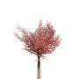Botte d'asparagus sprengeri artificielle RUBIOLTA, violet-rose, 35cm