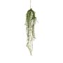 Plante artificielle Suspension de ficus pumila LIVIAN, vert, 90cm