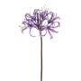 Fleur artificielle Crinole de Powell LEIALOHA, lilas-électrum brillant, 75cm