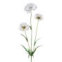 Branche artificielle Coquelicot IGNIS, blanc, 70cm
