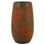 Vase à fleurs en céramique OLEG, brun rouille, 40cm, Ø22cm