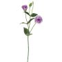 Branche artificielle Lisianthus RINARA, lilas, 65cm