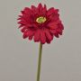 Fleur artificielle Gerbera QIUDONG, rouge, 50cm