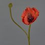 Fleur artificielle coquelicot YILAN, rouge, 60cm