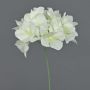 Fleur décorative Hortensia FUHUA, crème, 25cm