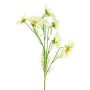 Branche décorative de cosmos YUNIAN, crème, 75cm