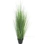 Fausse graminée Millet vivace LIFANG en pot décoratif, vert, 85cm