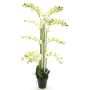 Fleur artificielle orchidée Phalaenopsis CHENXU, blanc, 140cm