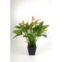 Strelitzia artificiel SANURA, orange-violet, 130cm, 18x25cm