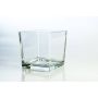 Pot de fleurs en verre KIM AIR, transparent, 12x12x12cm