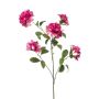 Branche de rhododendron artificielle MALISSA, fuchsia, 120 cm