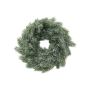 Couronne de sapin en plastique MILTON, enneigé, blanc, Ø45cm