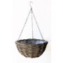 Panier à plantes suspendu en rotin RAZA, brun, 12/50cm, Ø40cm