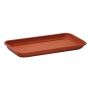 Soucoupe pour jardinière rectangulaire URMINA en plastique, terracotta, 47x16x3cm