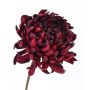 Faux Chrysanthème ALISHA, rouge bordeaux, 35cm, Ø20cm