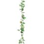 Guirlande décorative Citrouille ADIRANA avec des fruits, vert-jaune, 180cm