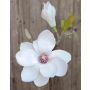 Magnolia en tissu FEMI, blanc, 35cm, Ø12cm