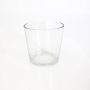 Pot à plantes en verre ALENA, transparent, 19cm, Ø18,5cm