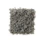Haie de plantes artificielles / tapis de mousse islandaise HAVAH, gris, 25x25cm