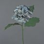 Fleur artificielle Hortensia GUNILLA, collection écologique, gris-bleu, 60cm, Ø12cm