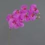 Tige d'orchidée en soie AURELIA, rose fuchsia, 95cm, Ø10cm