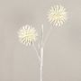 Allium artificiel CHIRARA, blanc, 95cm, Ø10cm