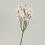 Fleur en tissu Aster maritime NAMINA, blanc-rose, 45cm