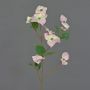 Branche de cornus artificiel KOHANA, fleurs rose, 70cm
